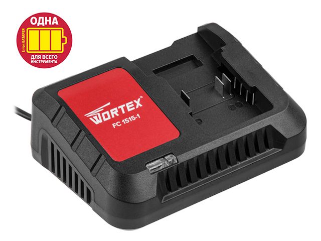 Зарядное устройство WORTEX FC 1515-1 ALL1 (18 В, 2.0 А, 1 слот, стандартная зарядка) - фото