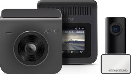 70mai Dash Cam A400-1 + камера заднего вида RC09